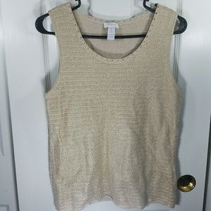 Chicos 1 Women's Sweater Tank Top